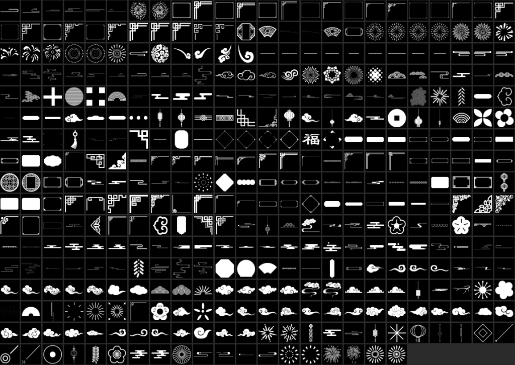 PS 自定义形状预设 免费下载 PS 自定义形状预设 免费下载