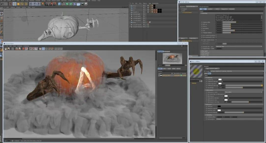 C4D 阿诺德渲染器 Arnold SolidAngle C4D 阿诺德渲染器 Arnold SolidAngle