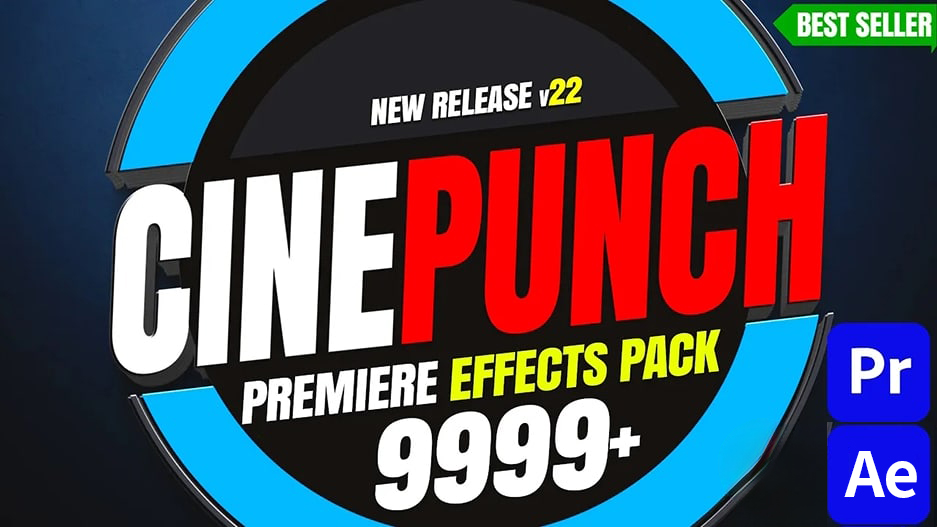 AE/PR 模板 9999+ 电影 LUTs 调色音效套装 免费下载